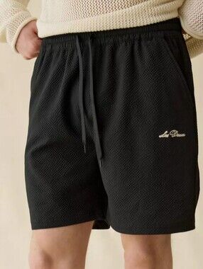 ❤️BUY 2 GET 1 FREE DEAL Les Deux Men's Stan Seersucker Swim Shorts